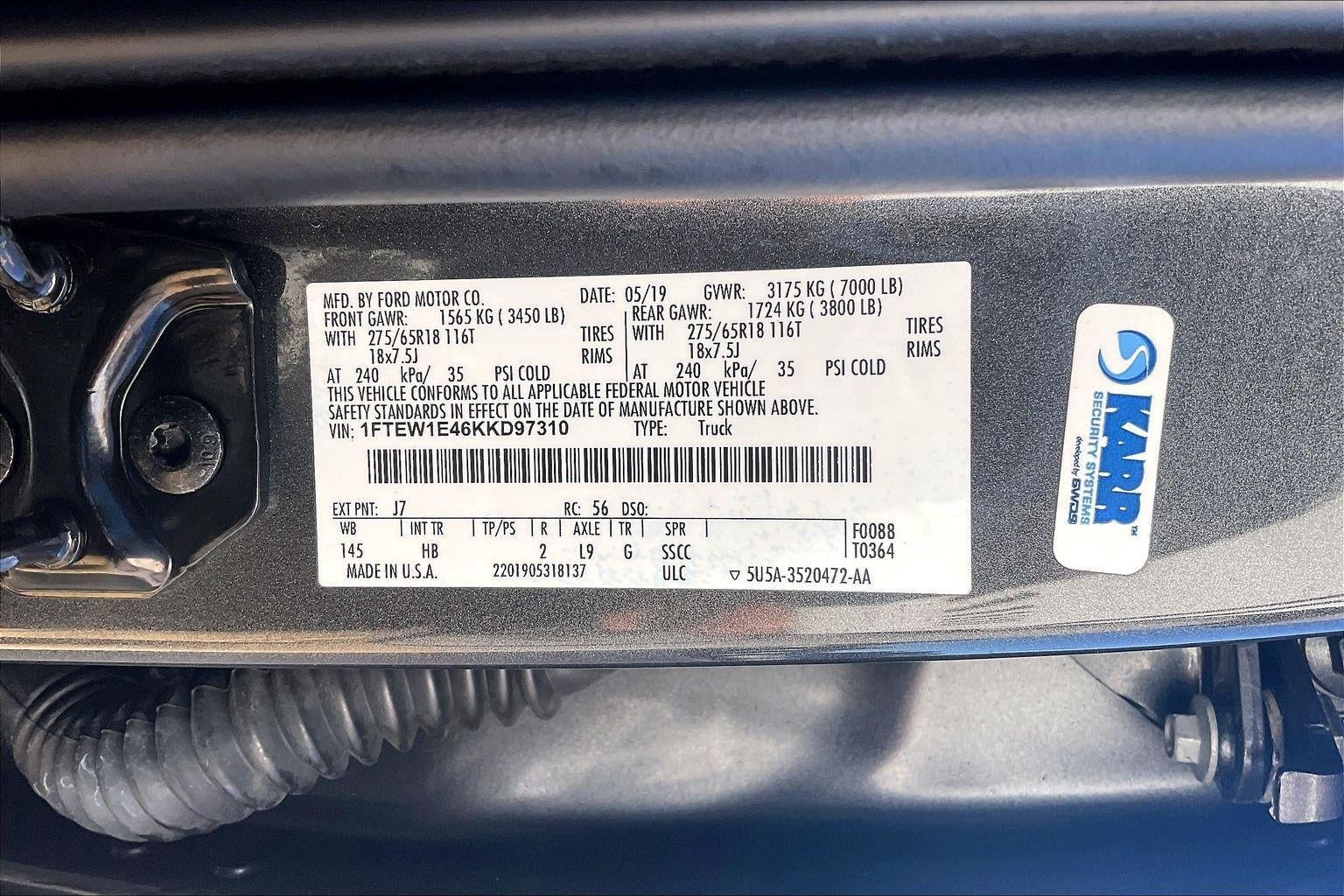 2019 Ford F-150 LARIAT