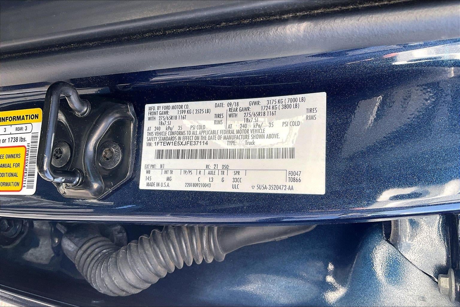 2018 Ford F-150 XLT