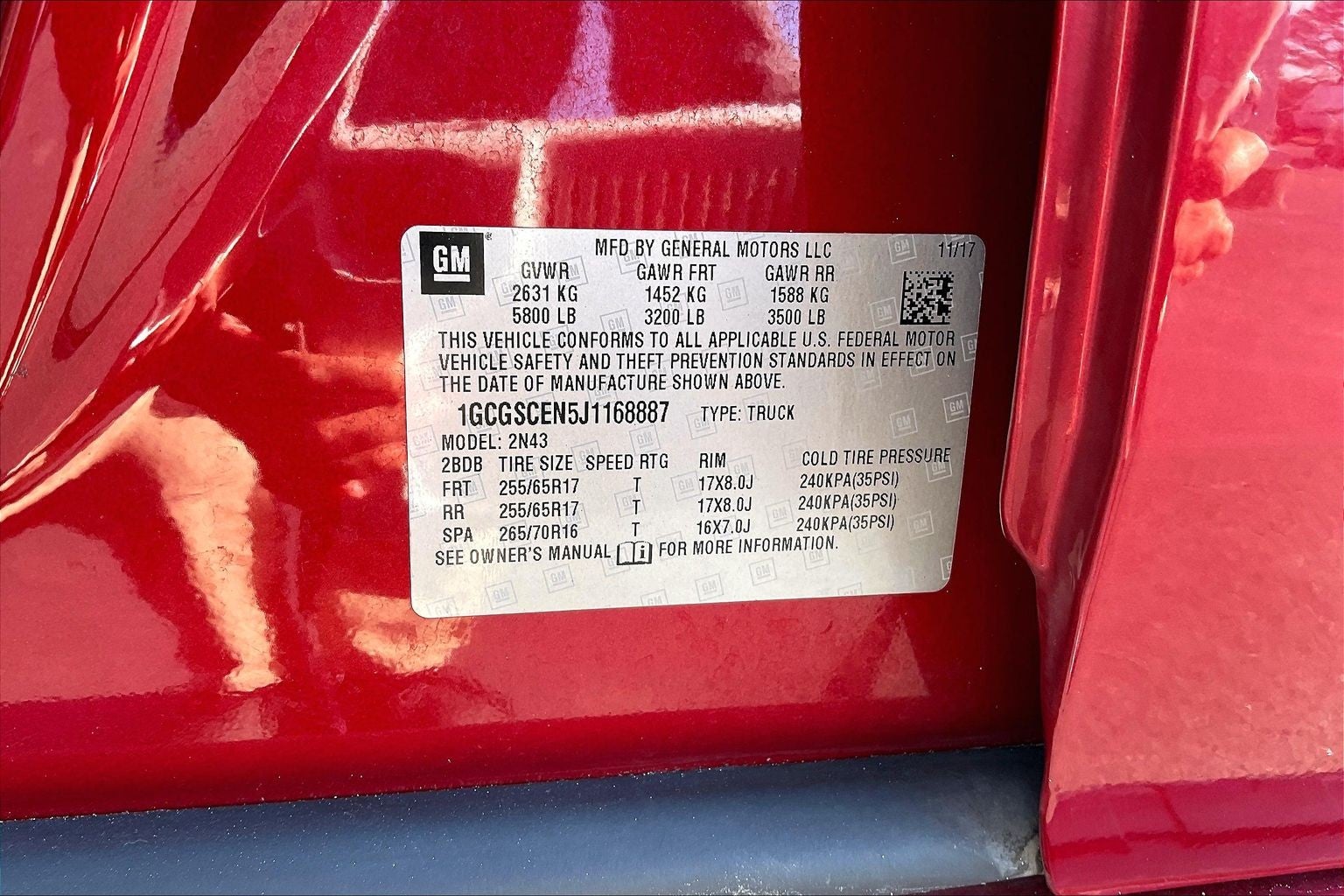 2018 Chevrolet Colorado 2WD LT