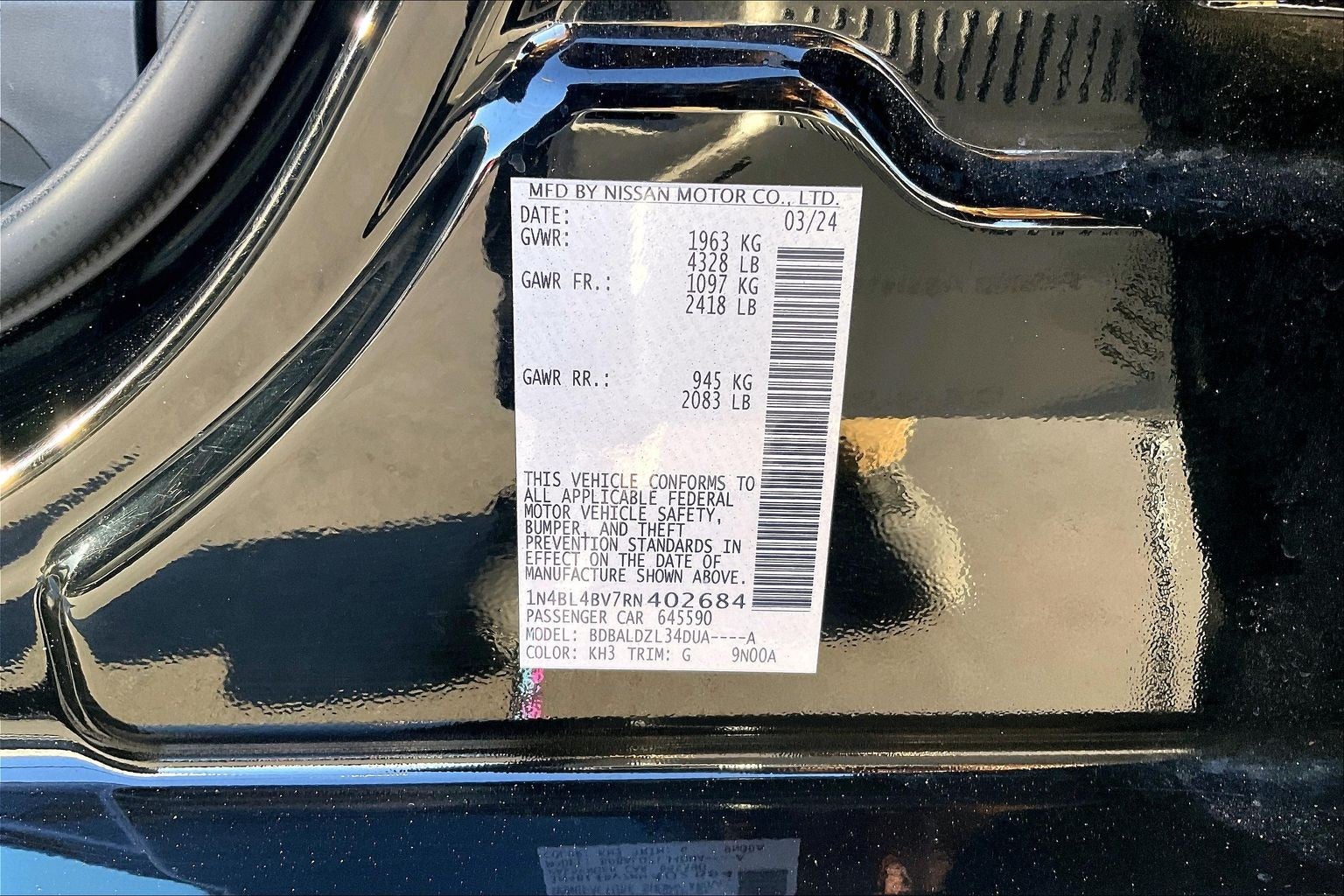 2024 Nissan Altima 2.5 S