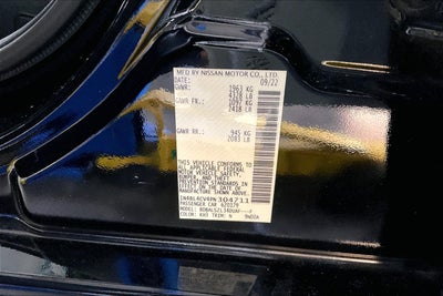 2023 Nissan Altima 2.5 SR