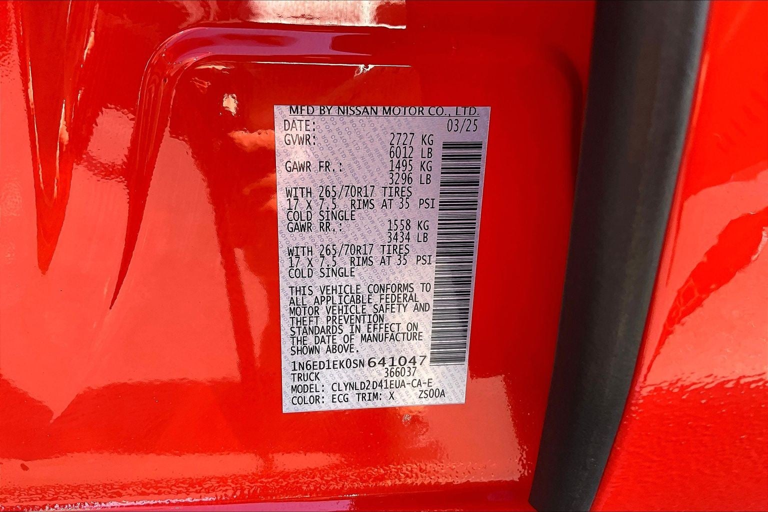 2025 Nissan Frontier PRO-4X