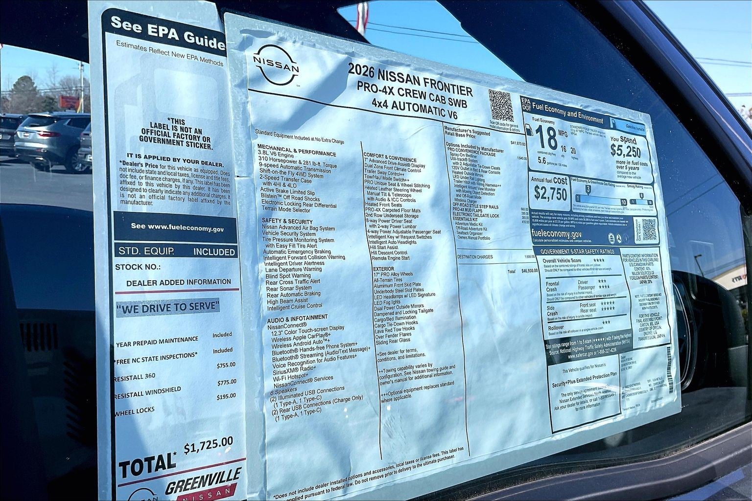 2026 Nissan Frontier PRO-4X