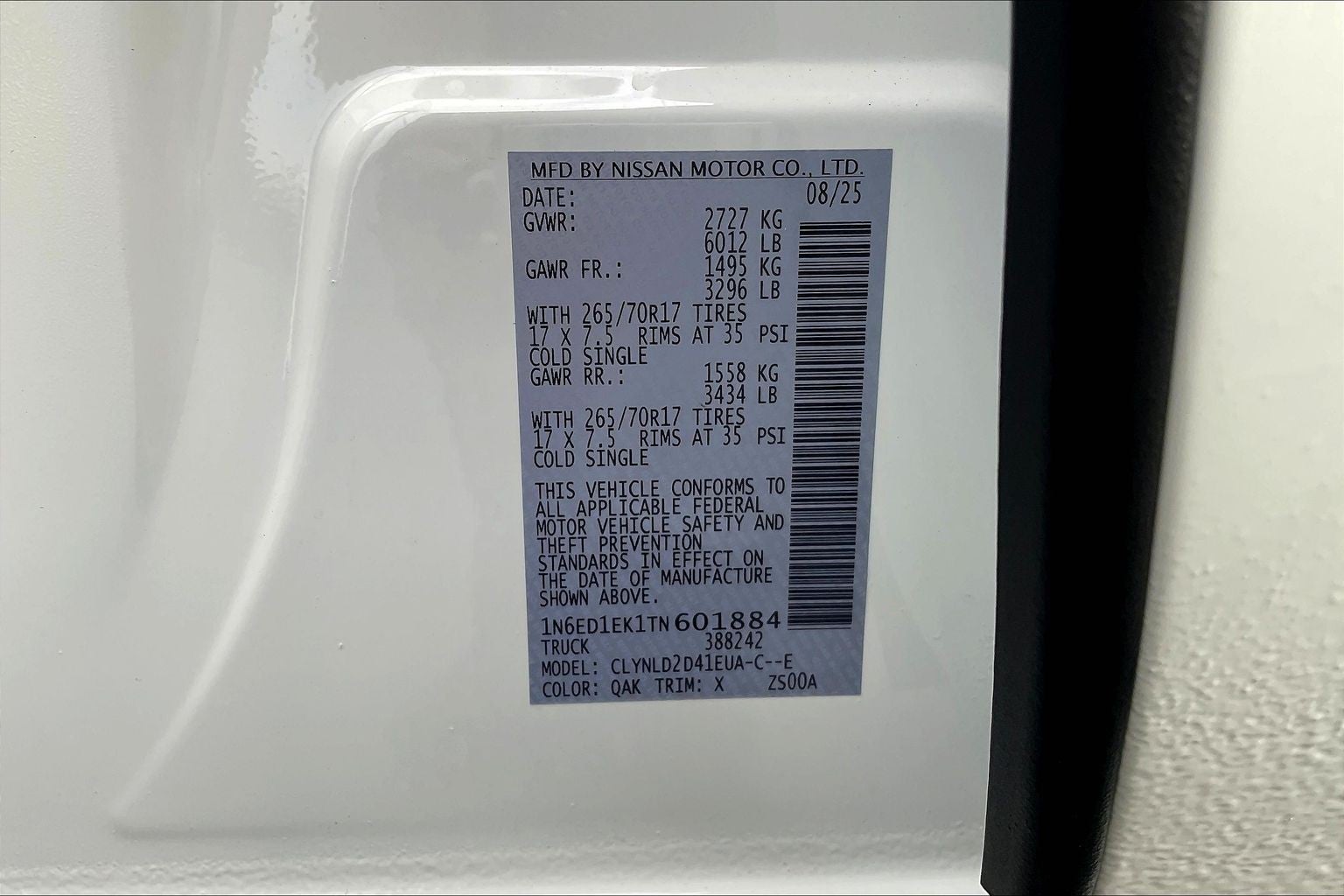 2026 Nissan Frontier PRO-4X