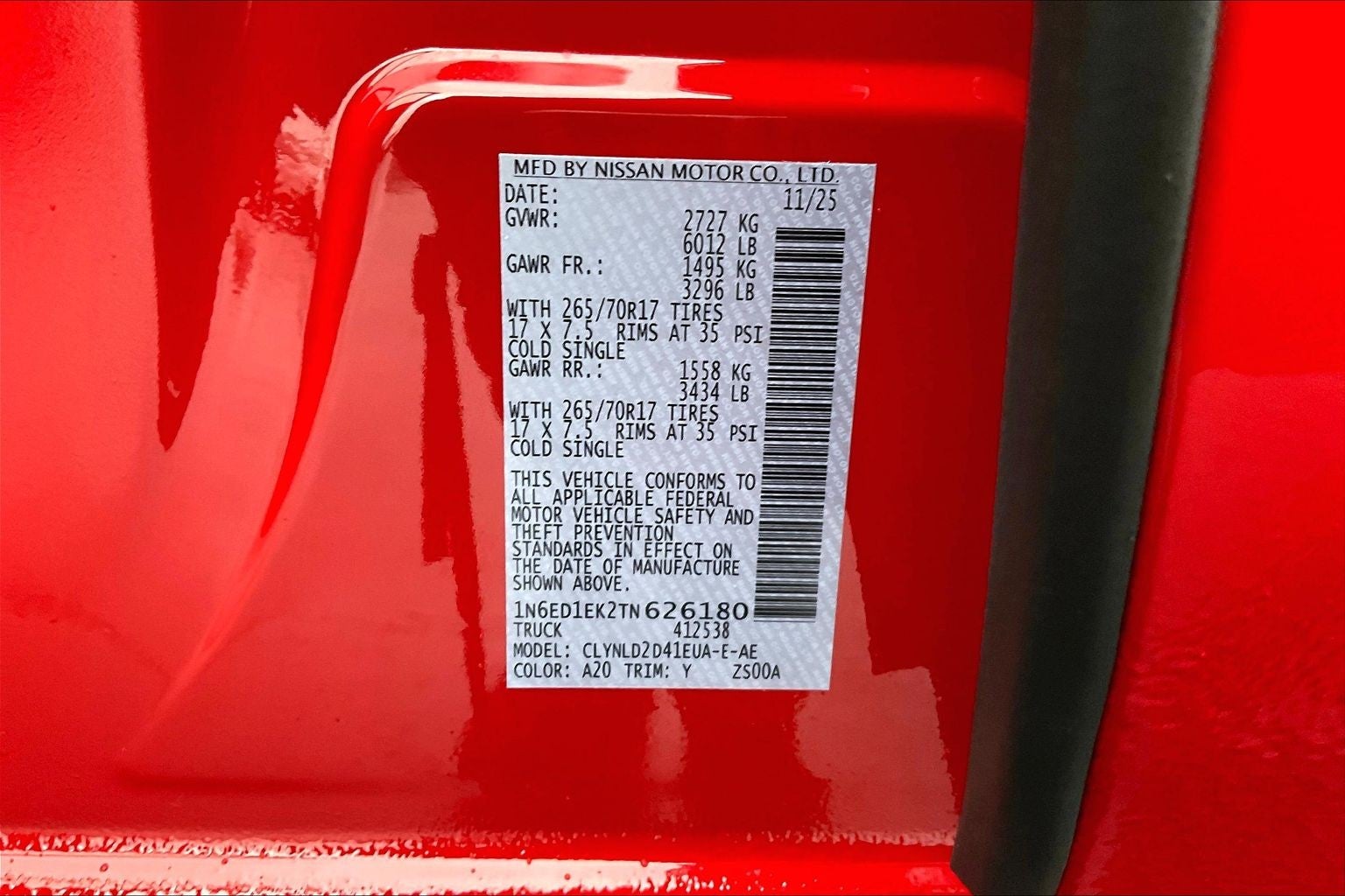 2026 Nissan Frontier PRO-4X