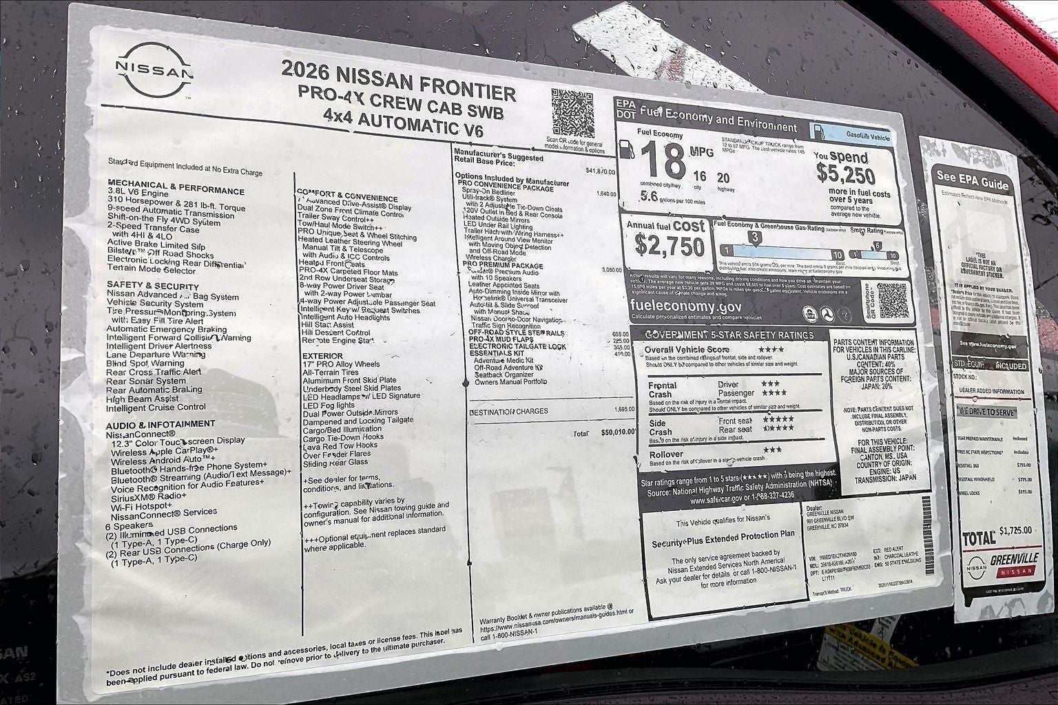 2026 Nissan Frontier PRO-4X