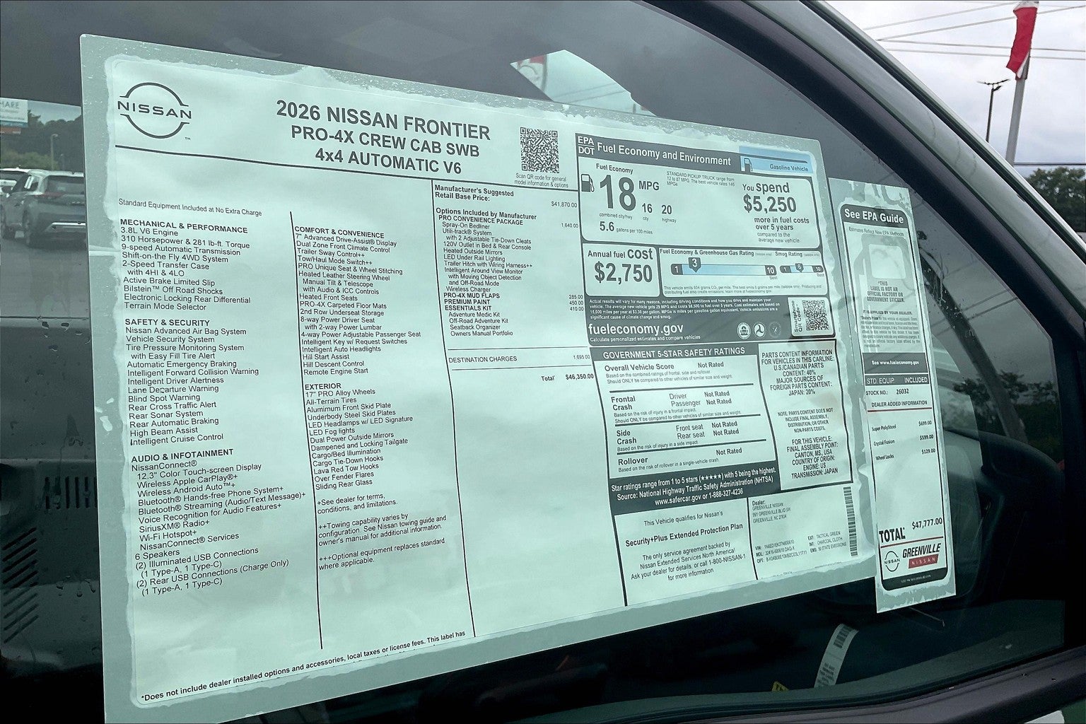 2026 Nissan Frontier PRO-4X