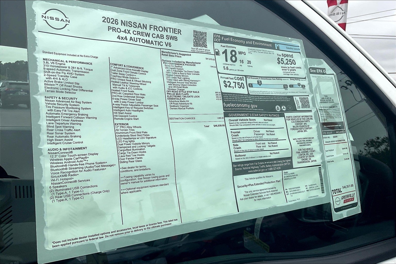 2026 Nissan Frontier PRO-4X