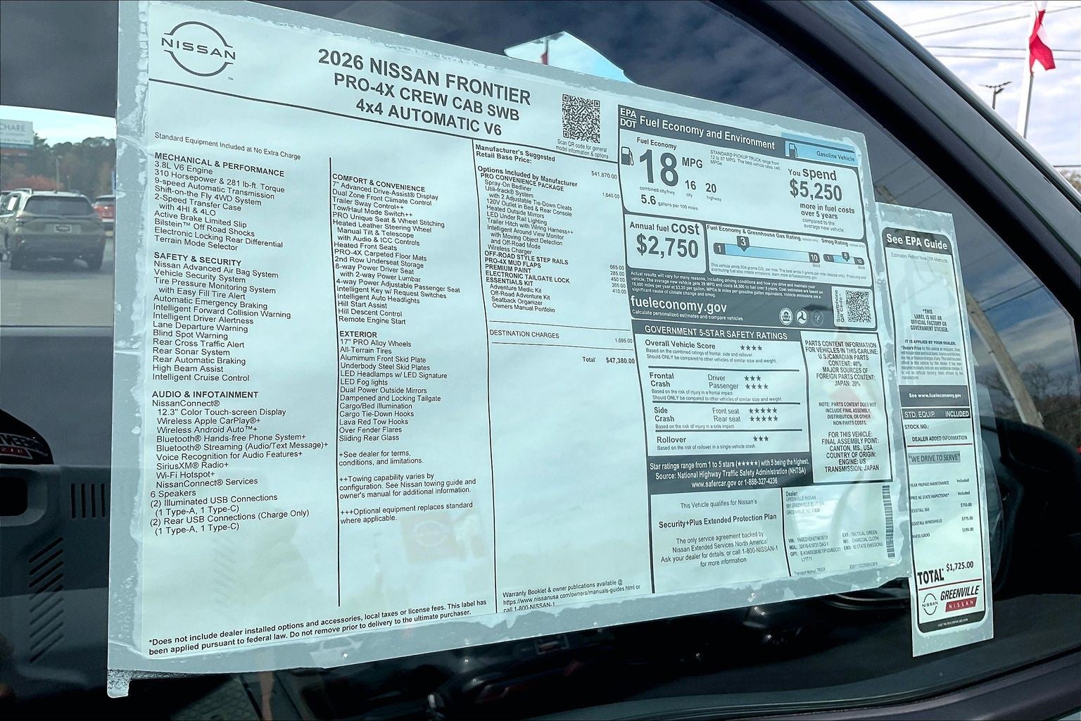 2026 Nissan Frontier PRO-4X