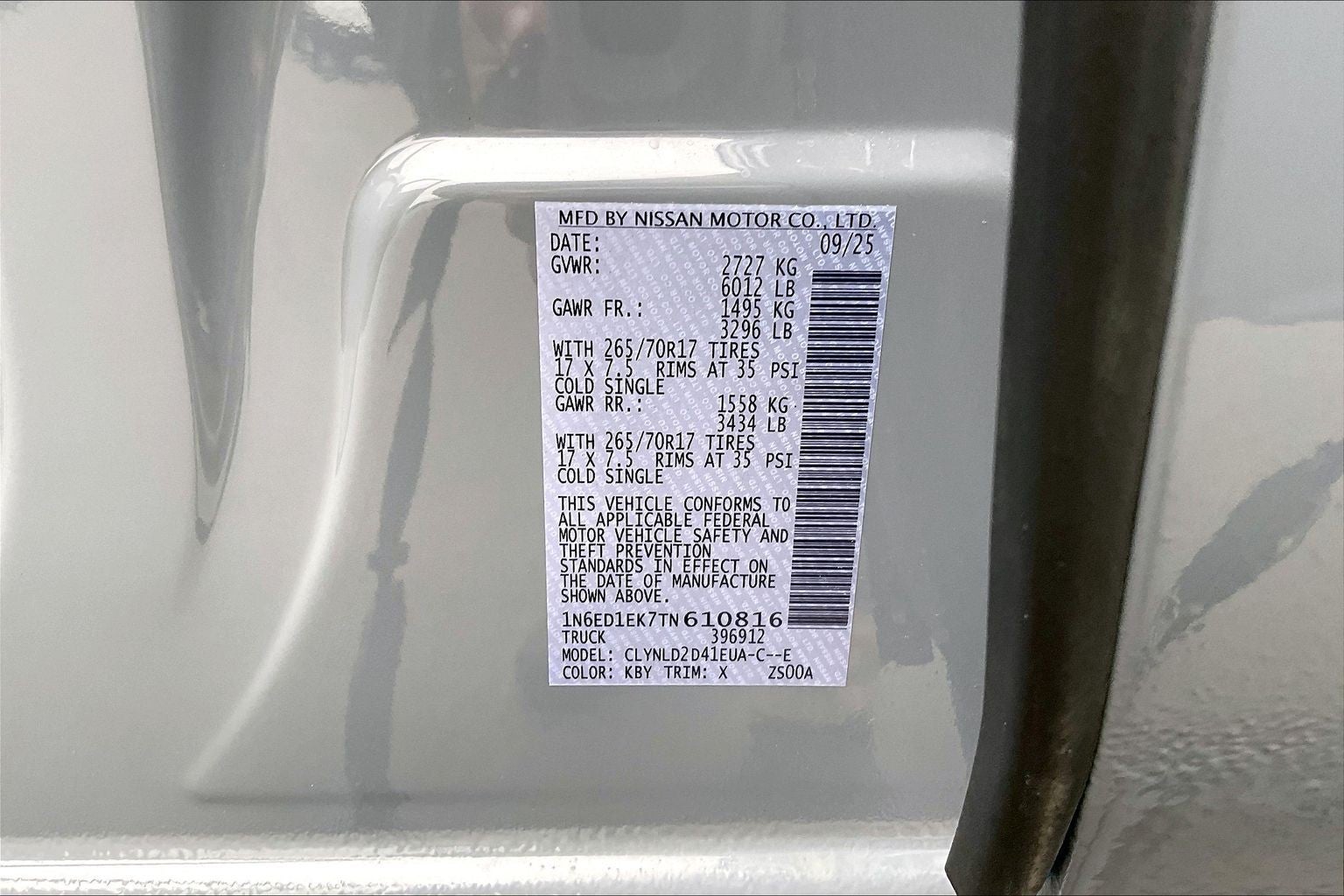 2026 Nissan Frontier PRO-4X