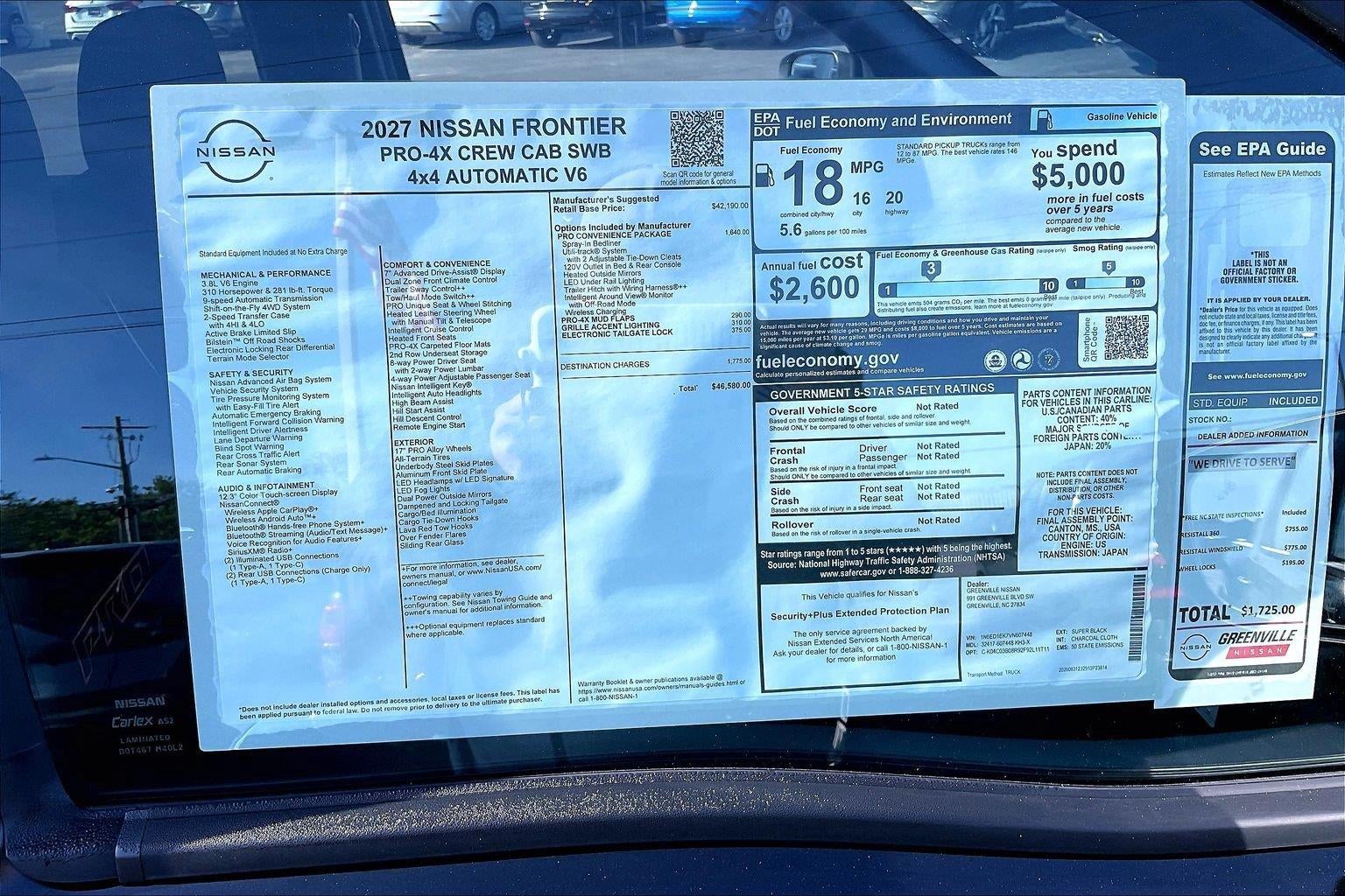 2027 Nissan Frontier PRO-4X