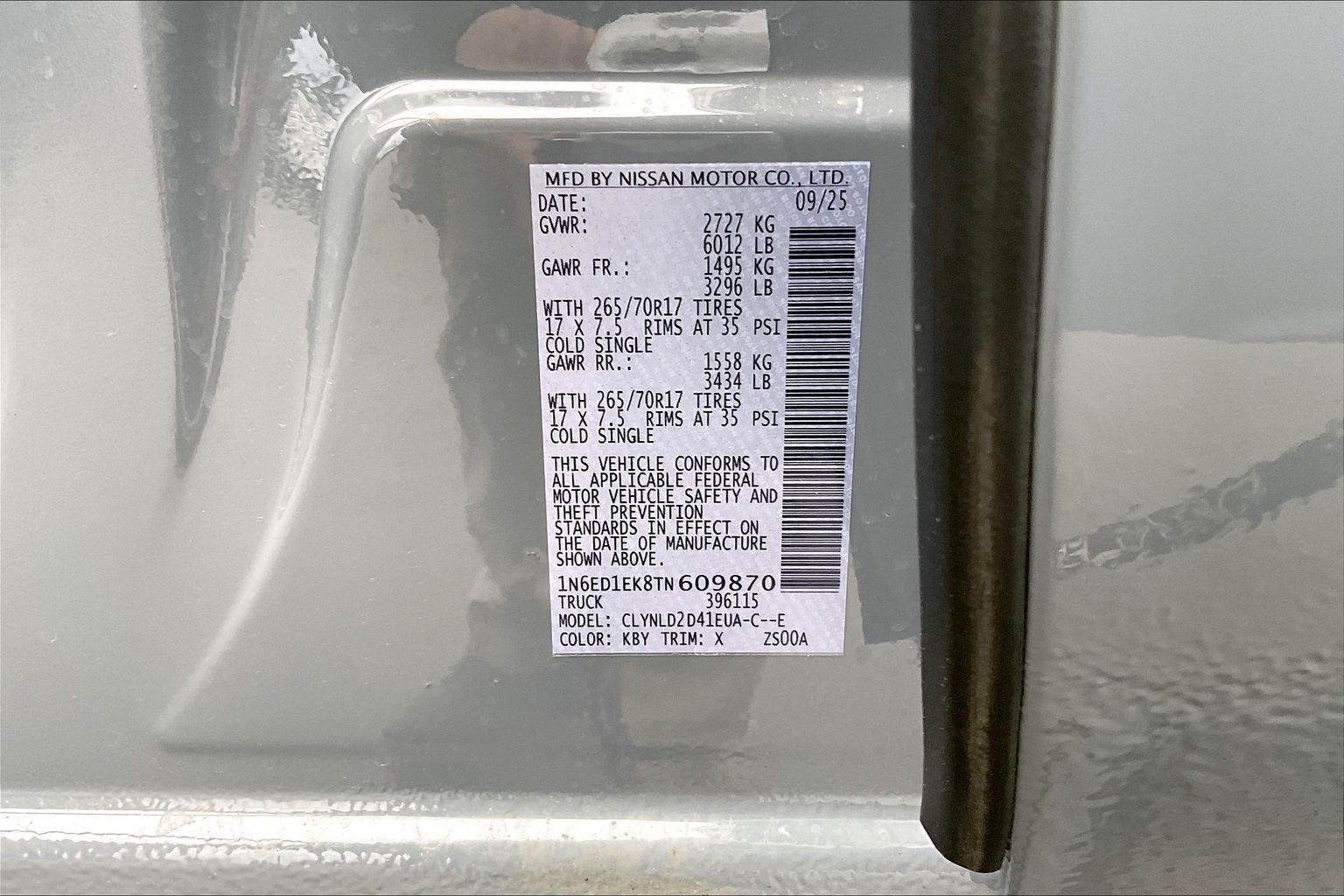 2026 Nissan Frontier PRO-4X