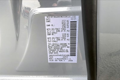 2026 Nissan Frontier PRO-4X