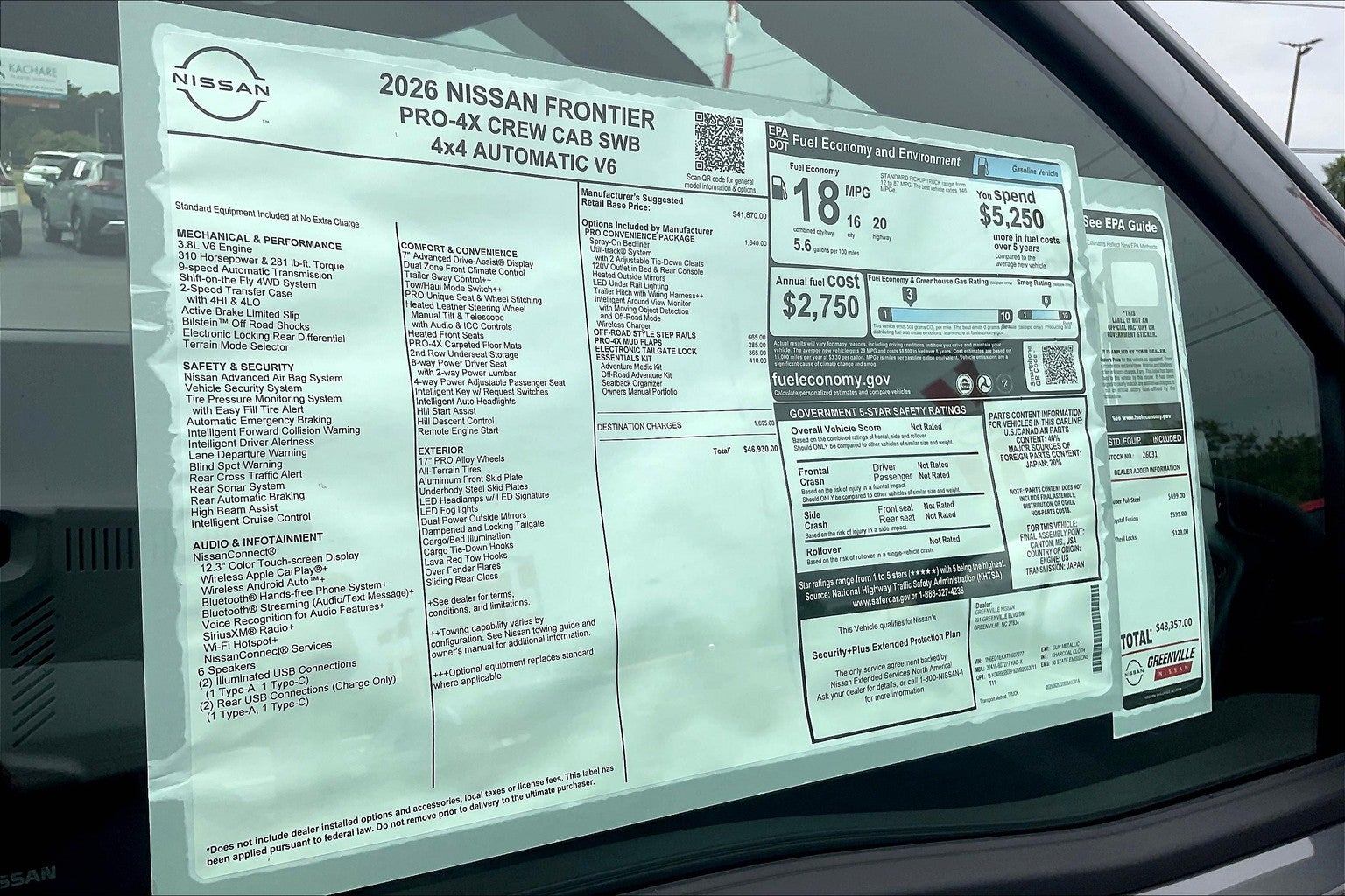 2026 Nissan Frontier PRO-4X