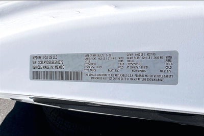 2025 RAM ProMaster Cargo Van Tradesman