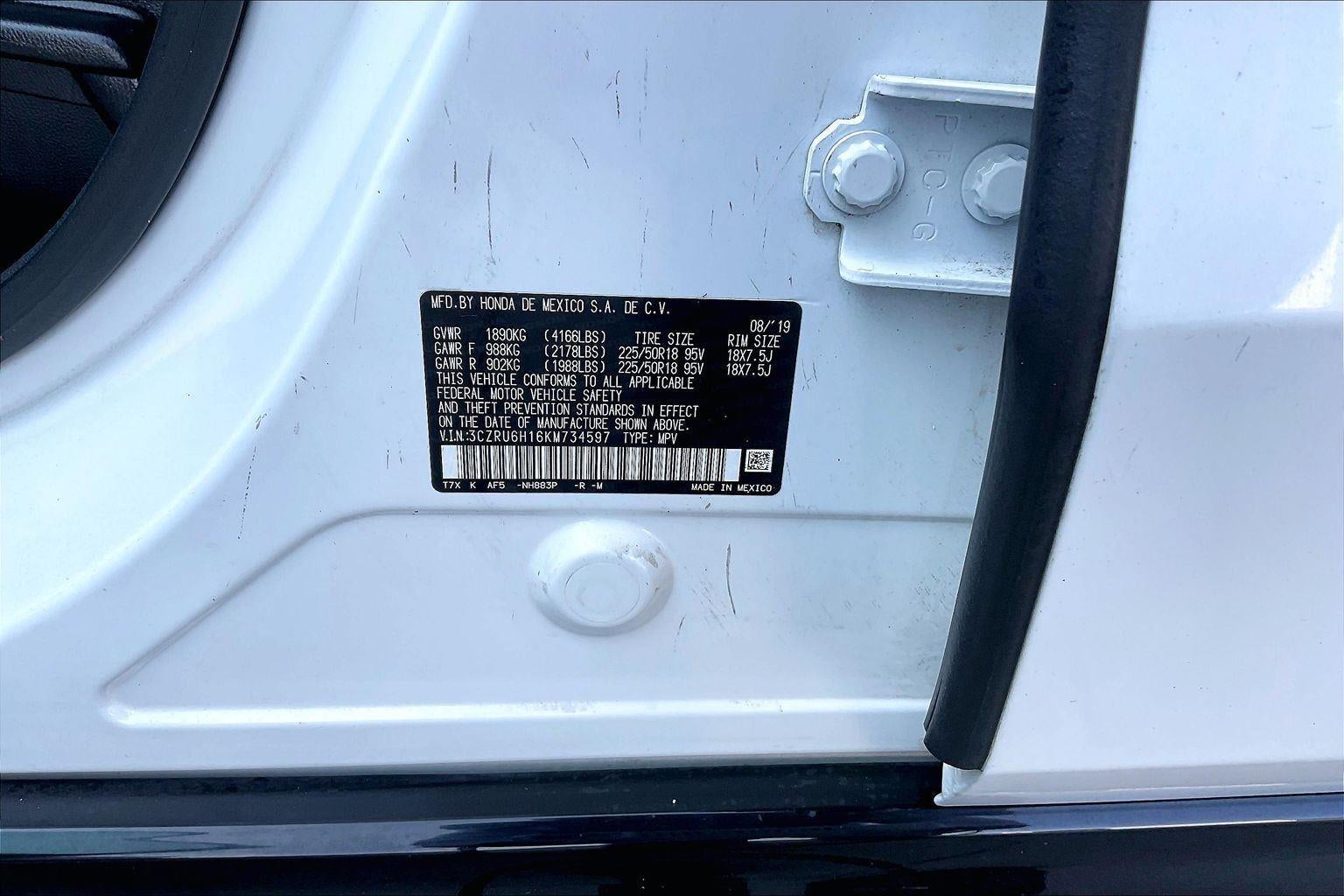 2019 Honda HR-V Sport