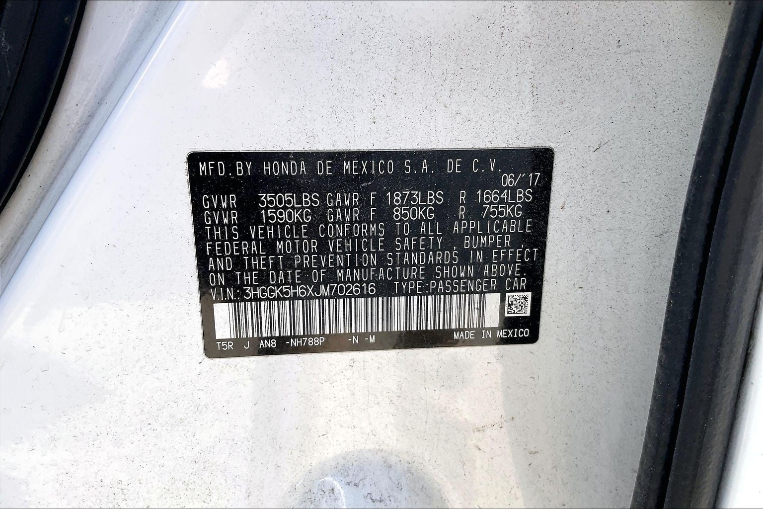 2018 Honda Fit Sport