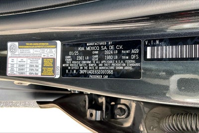 2025 Kia K4 EX