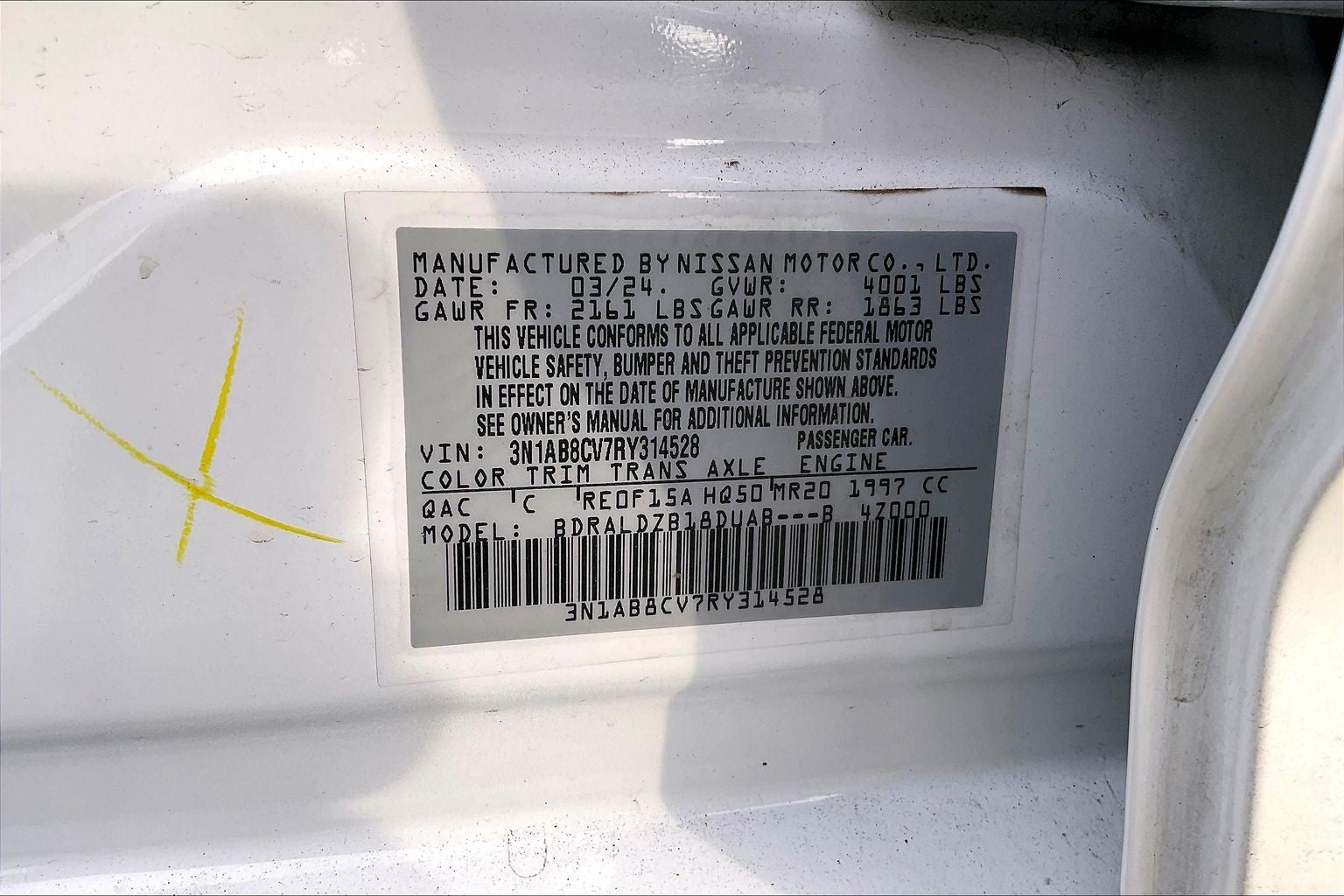 2024 Nissan Sentra SV