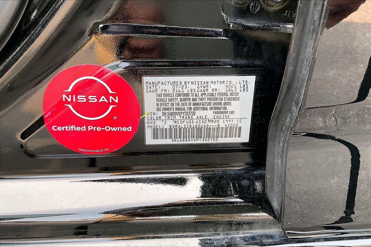 2023 Nissan SENTRA SR