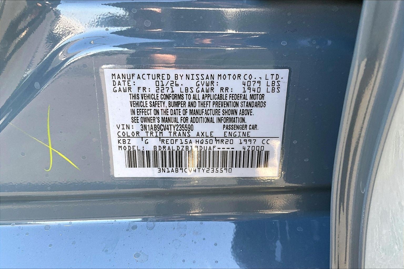 2026 Nissan Sentra SV