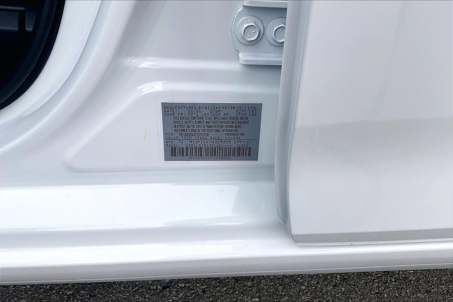 2026 Nissan Sentra SV