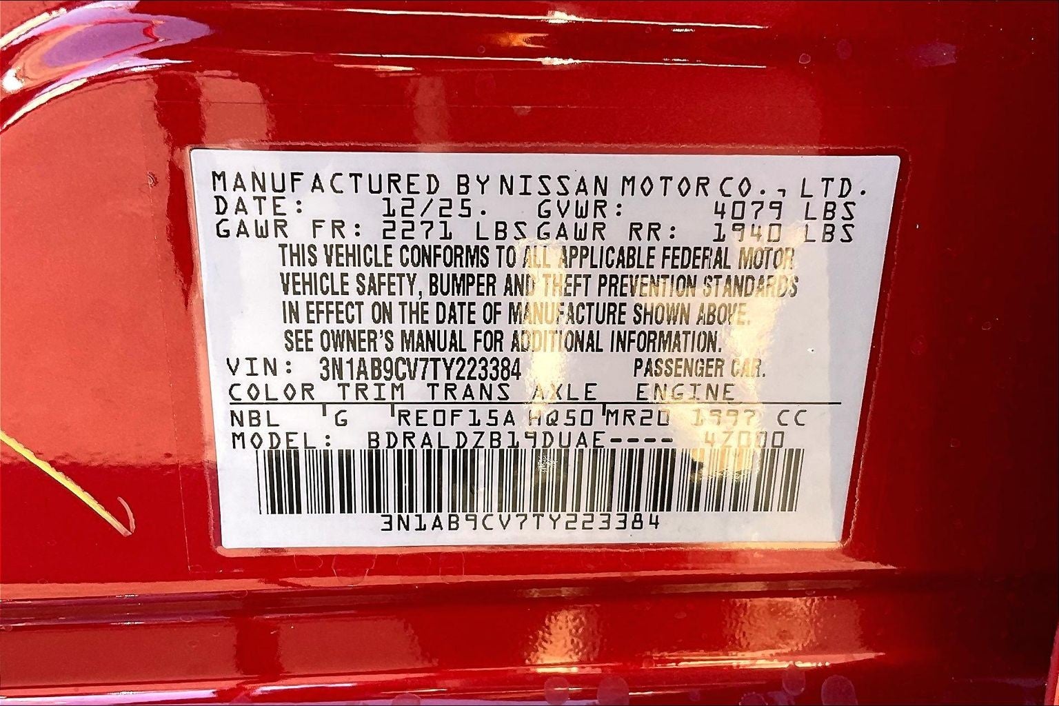 2026 Nissan Sentra SV