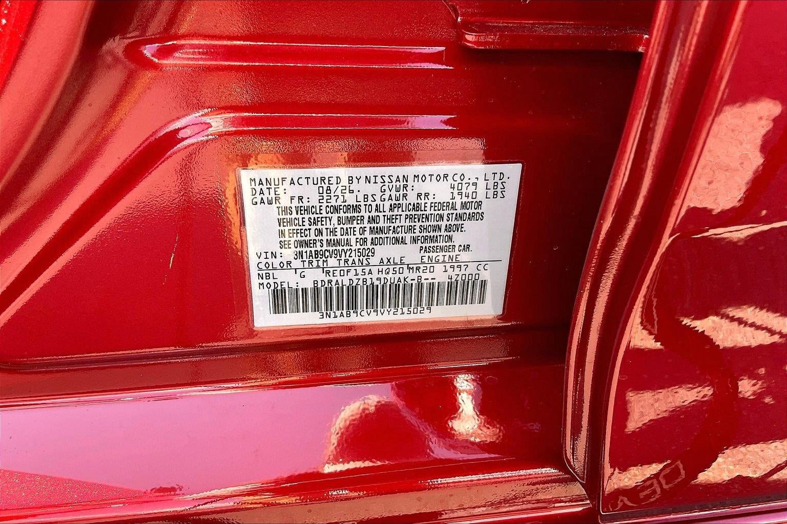 2027 Nissan Sentra SV