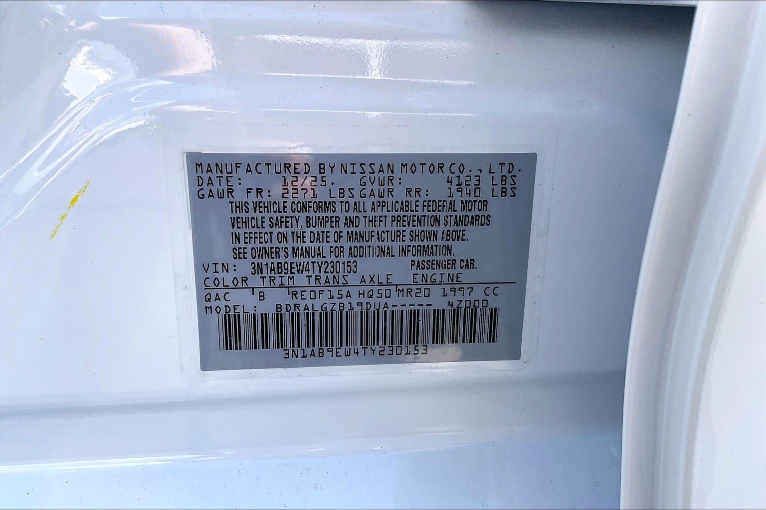 2026 Nissan Sentra SL