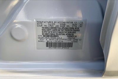 2025 Nissan Versa SV