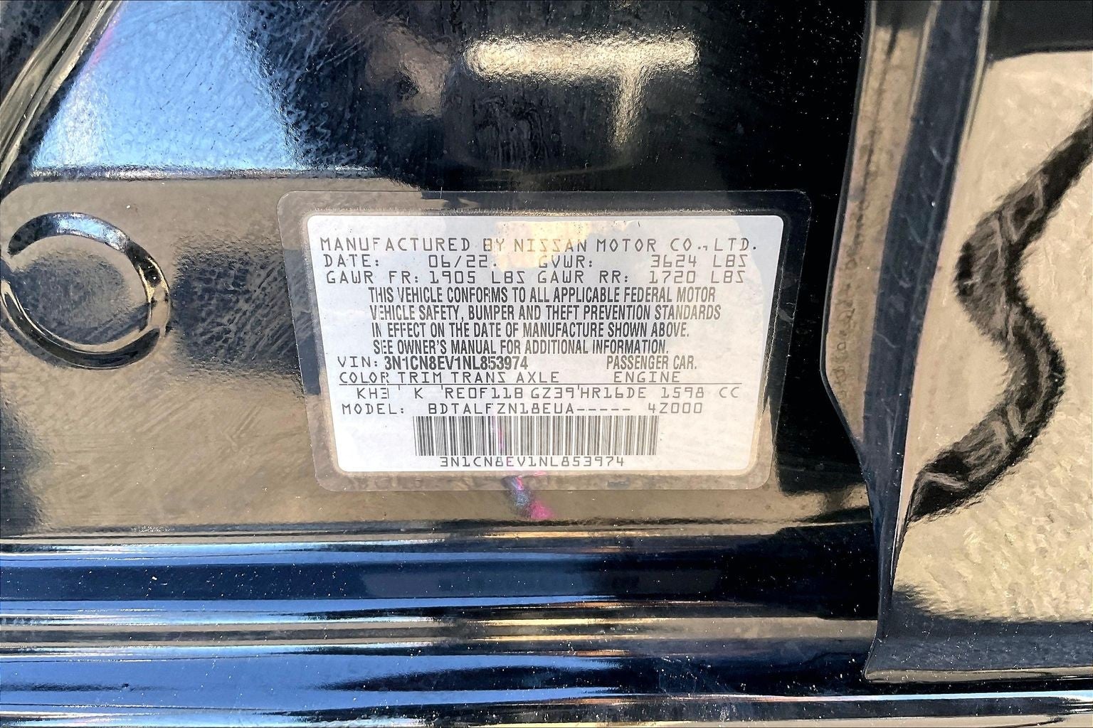 2022 Nissan Versa SV