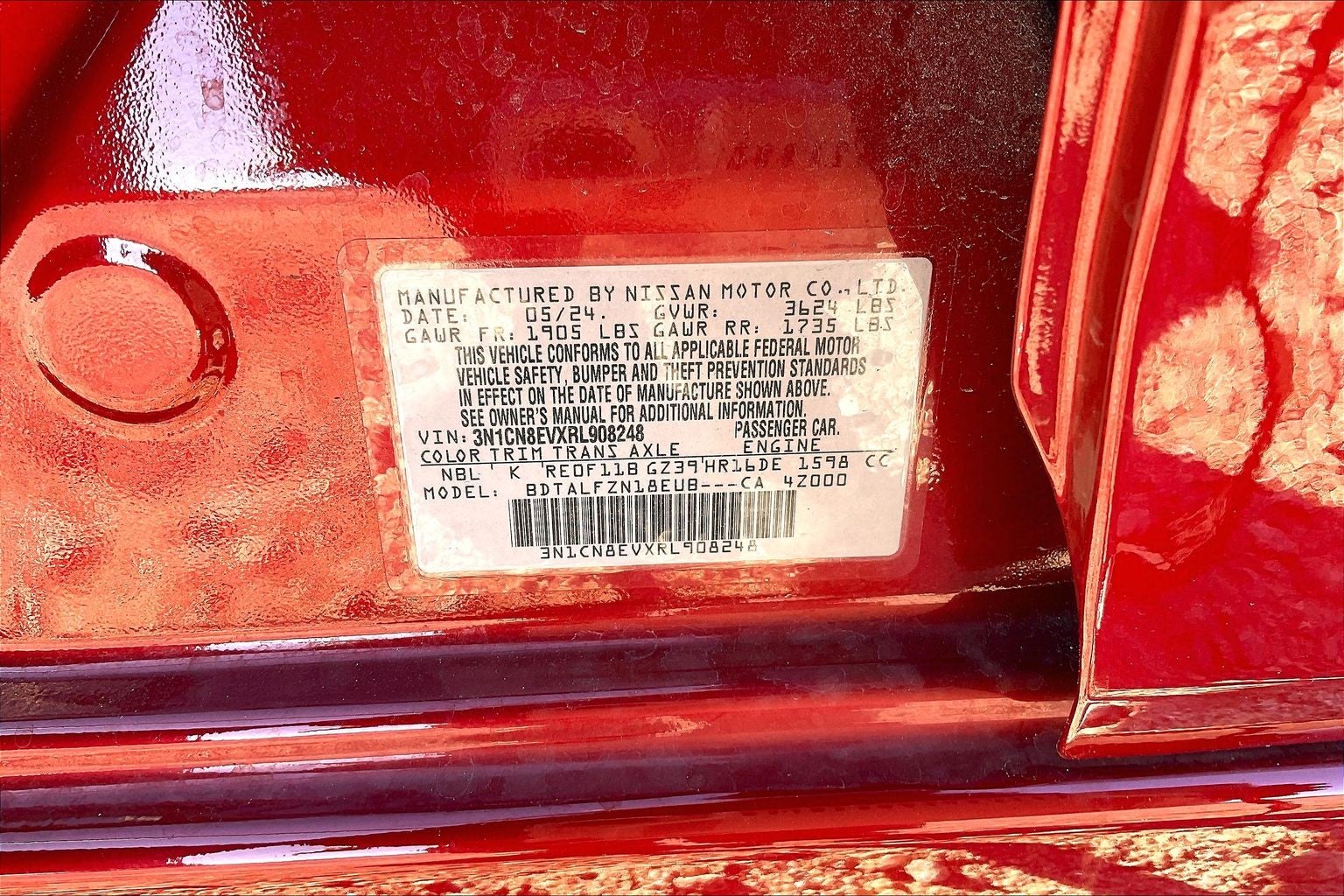 2024 Nissan Versa SV