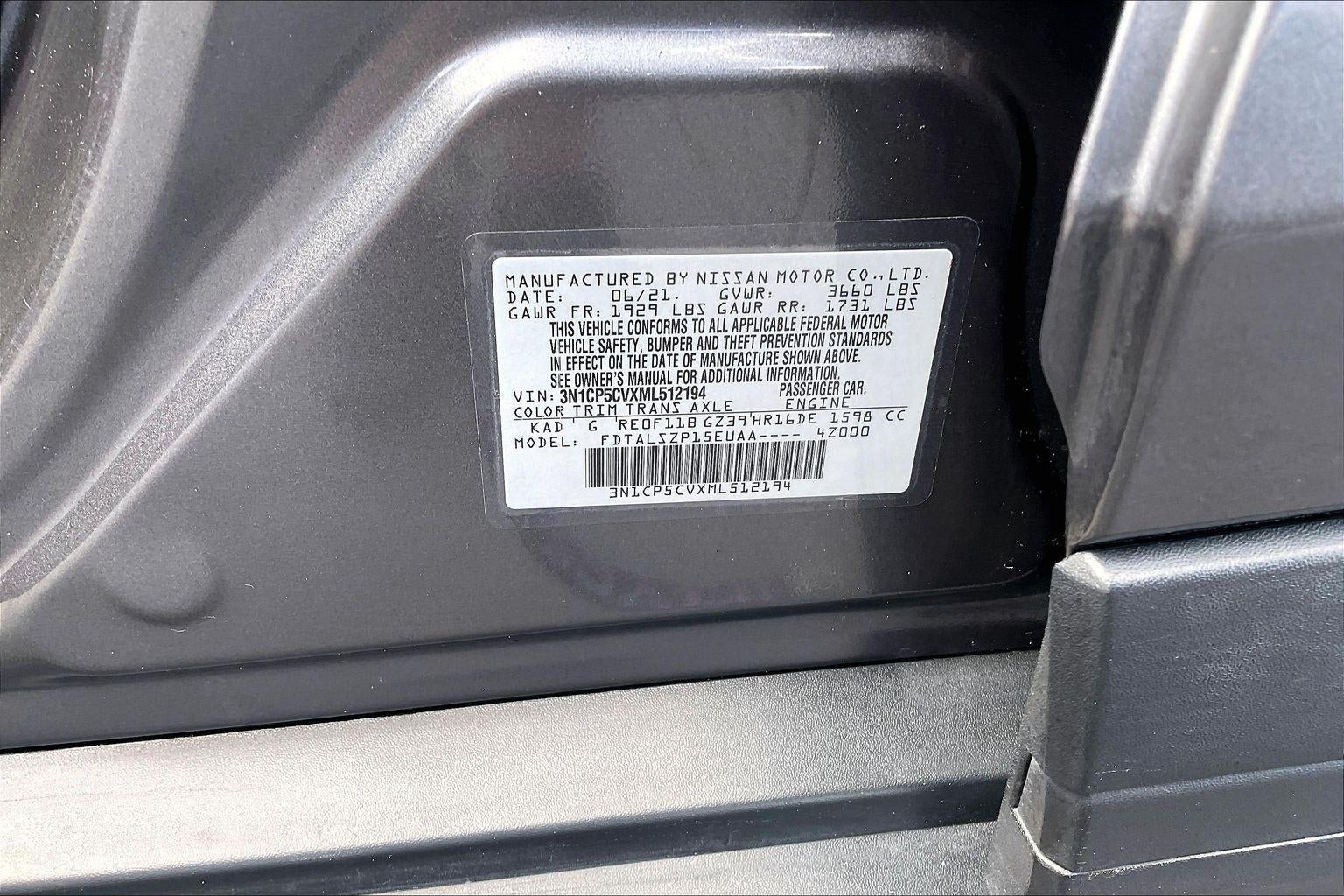 2021 Nissan Kicks SV