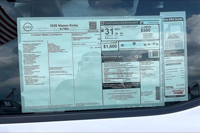 2026 Nissan Kicks S