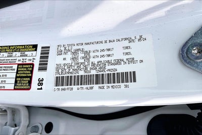 2024 Toyota Tacoma SR5