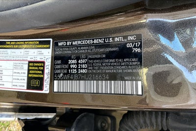 2017 Mercedes-Benz C-Class C 300