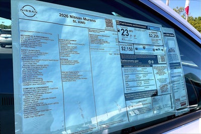 2026 Nissan Murano SL