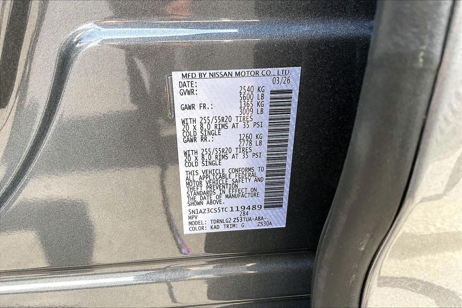 2026 Nissan Murano SL