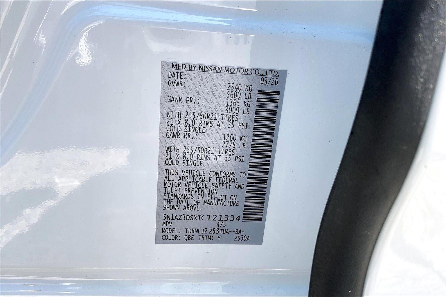 2026 Nissan Murano Platinum