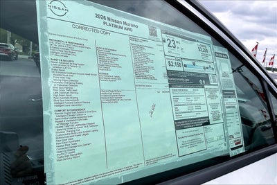 2026 Nissan Murano Platinum