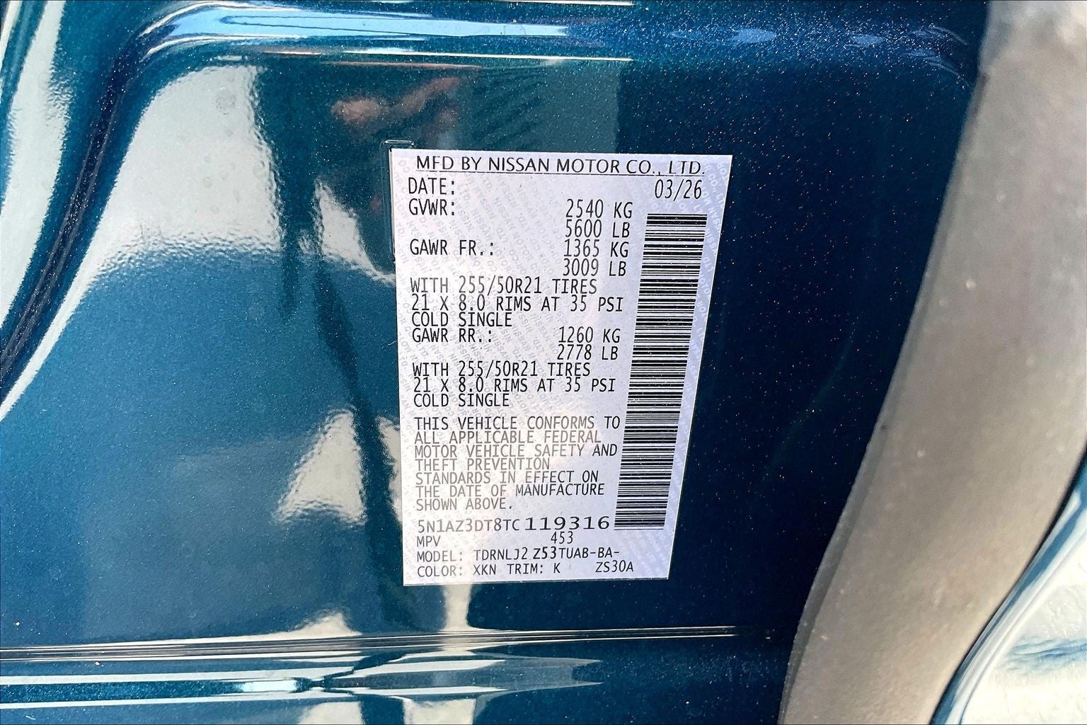 2026 Nissan Murano Platinum