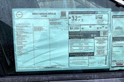 2026 Nissan Rogue S