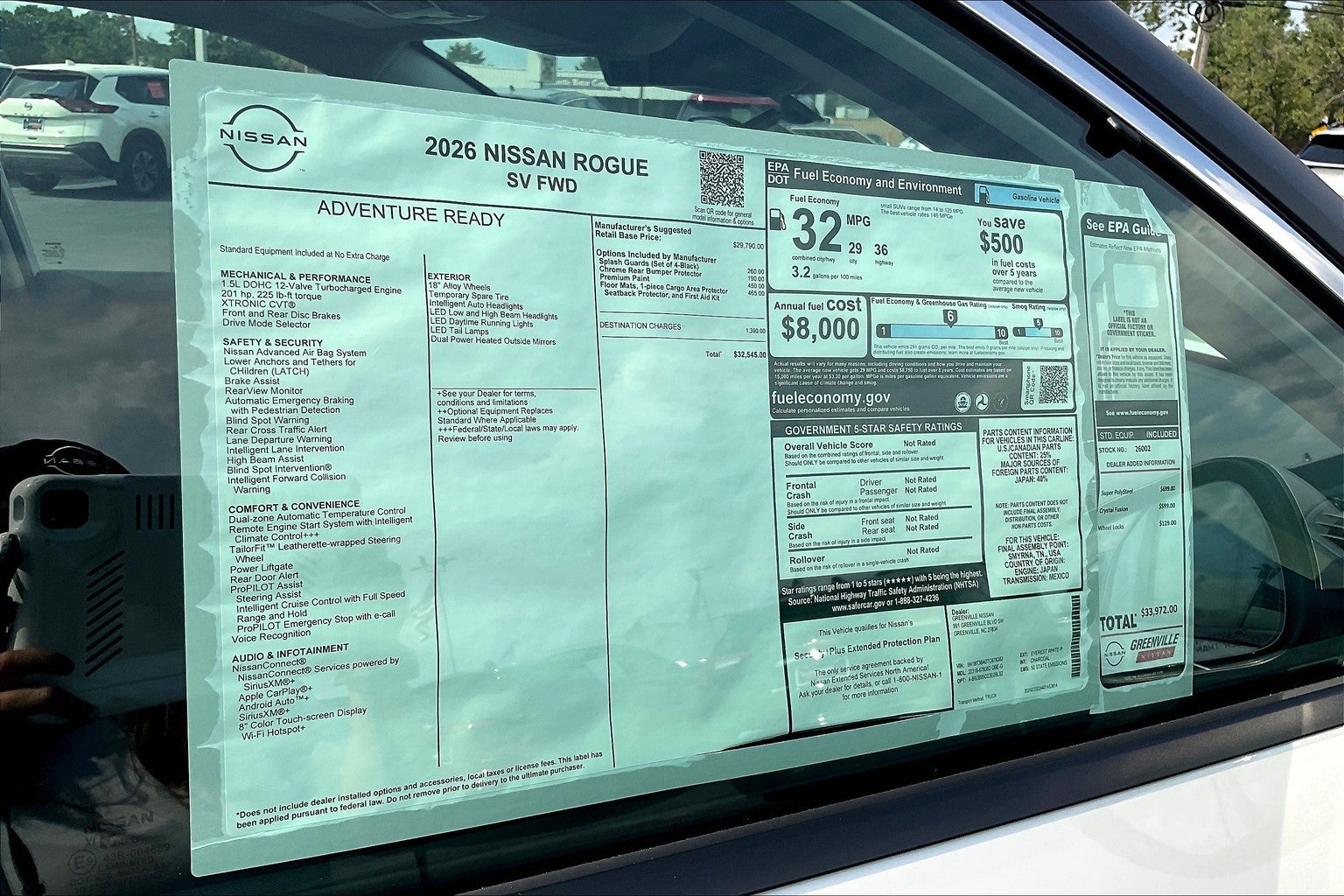 2026 Nissan Rogue SV