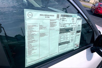 2026 Nissan Rogue SV