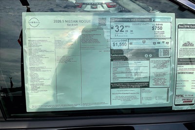 2026 Nissan Rogue SV
