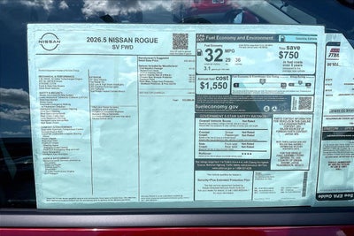 2026 Nissan Rogue SV