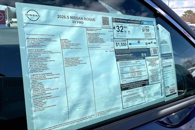 2026 Nissan Rogue SV