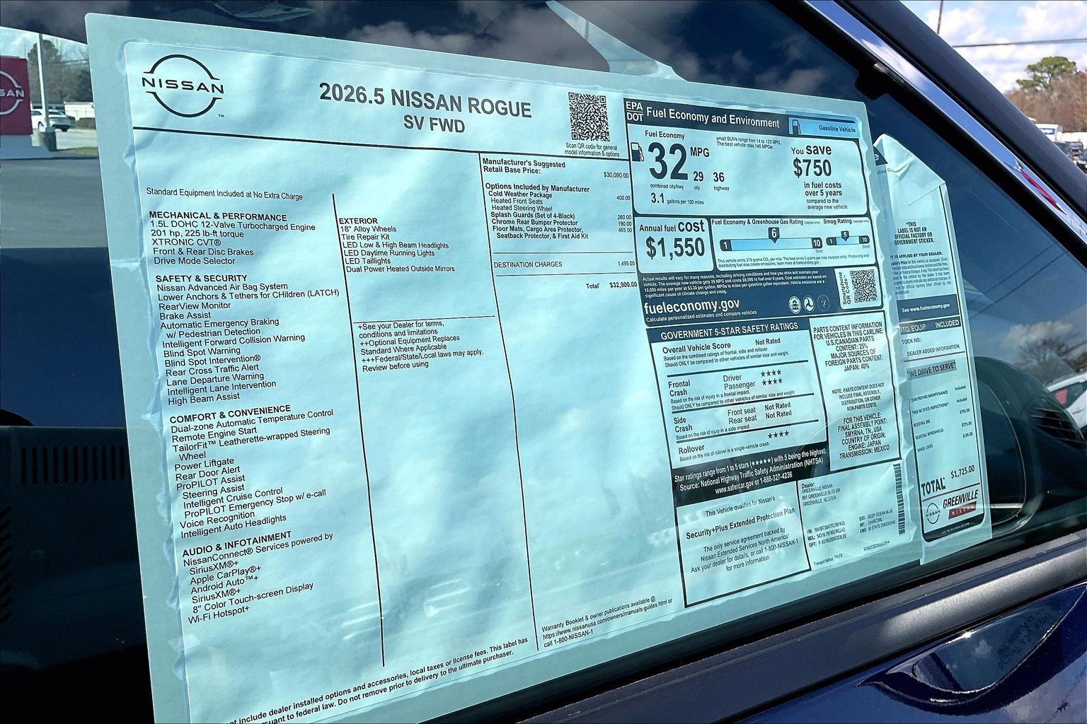 2026 Nissan Rogue SV