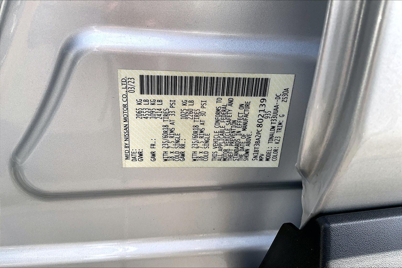 2023 Nissan Rogue SV