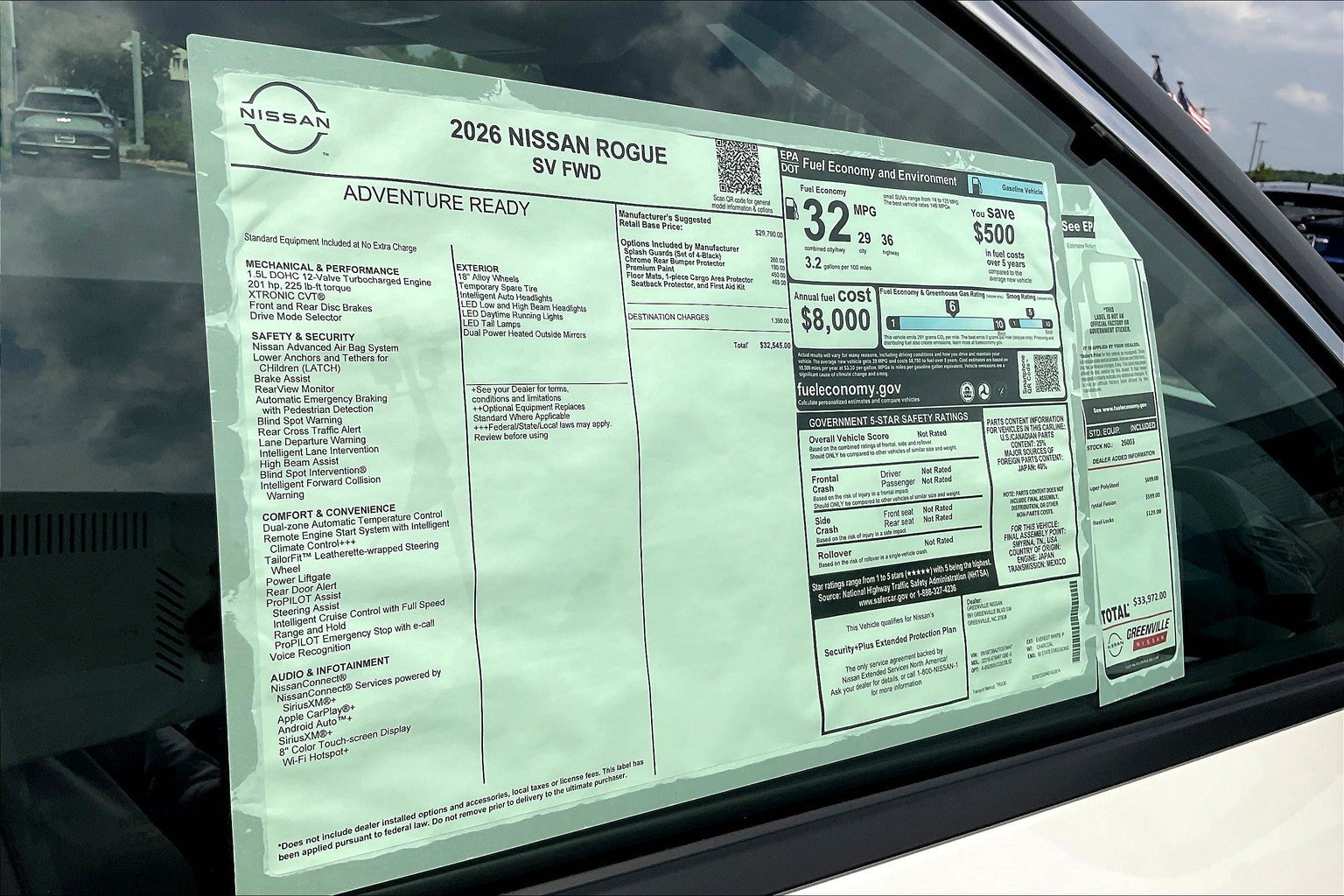 2026 Nissan Rogue SV